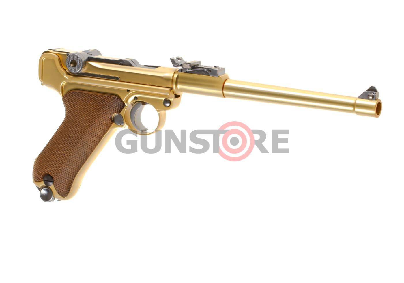 P08 8 Inch Full Metal GBB Gold