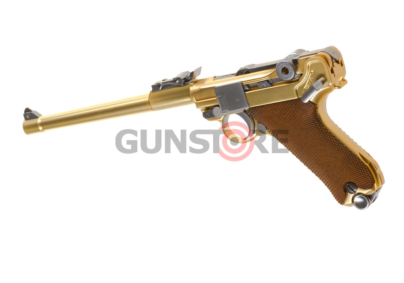 Fotografia: P08 8 Inch Full Metal GBB