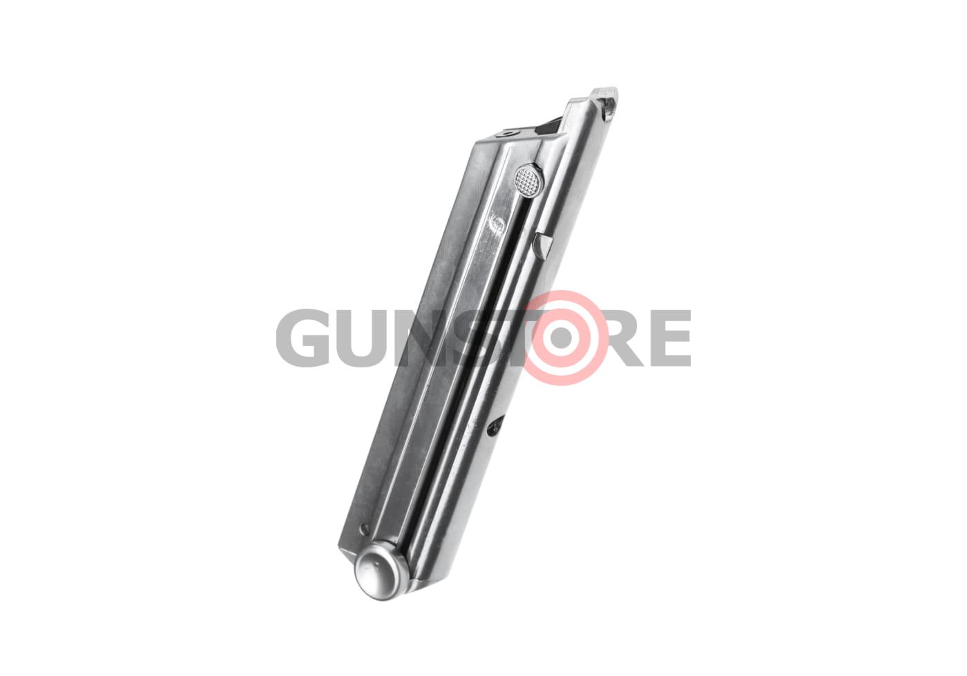 Magazin P08 GBB 15rds Silver