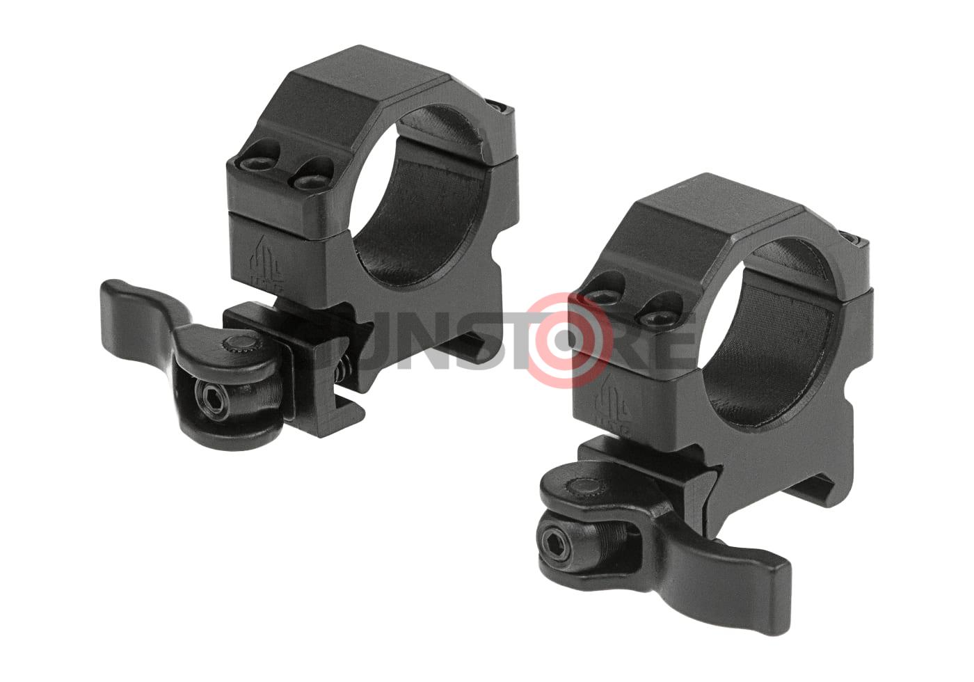 QD 25.4mm CNC Mount Rings Low