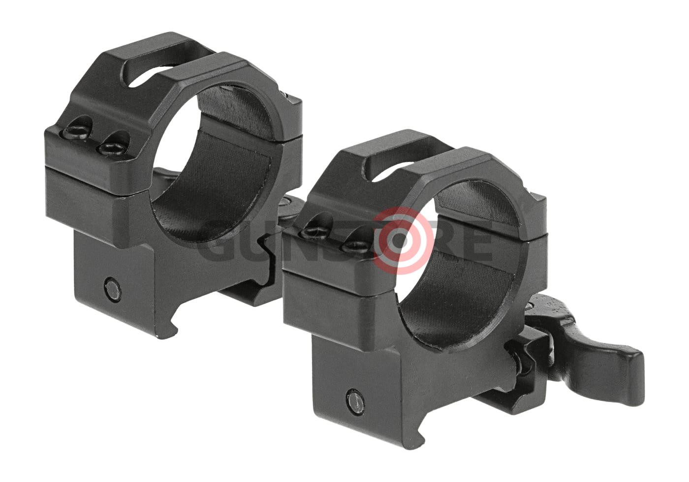 Fotografia: 30mm QD CNC Mount Rings Low