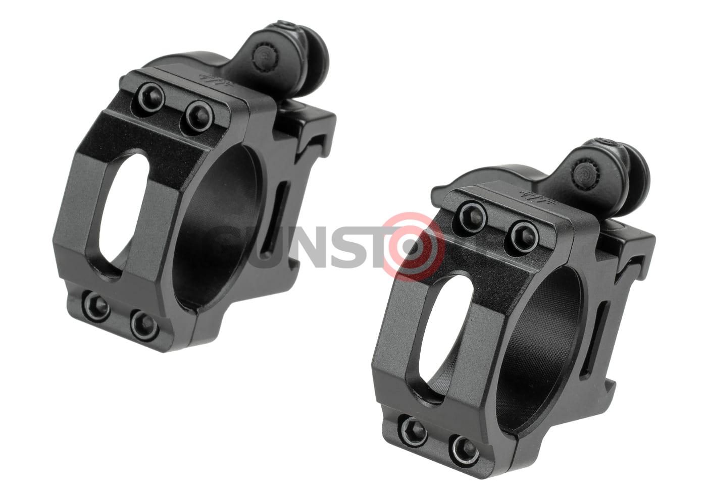 Fotografia: 30mm QD CNC Mount Rings Medium