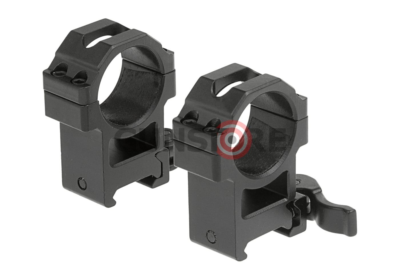 Fotografia: 30mm QD CNC Mount Rings High