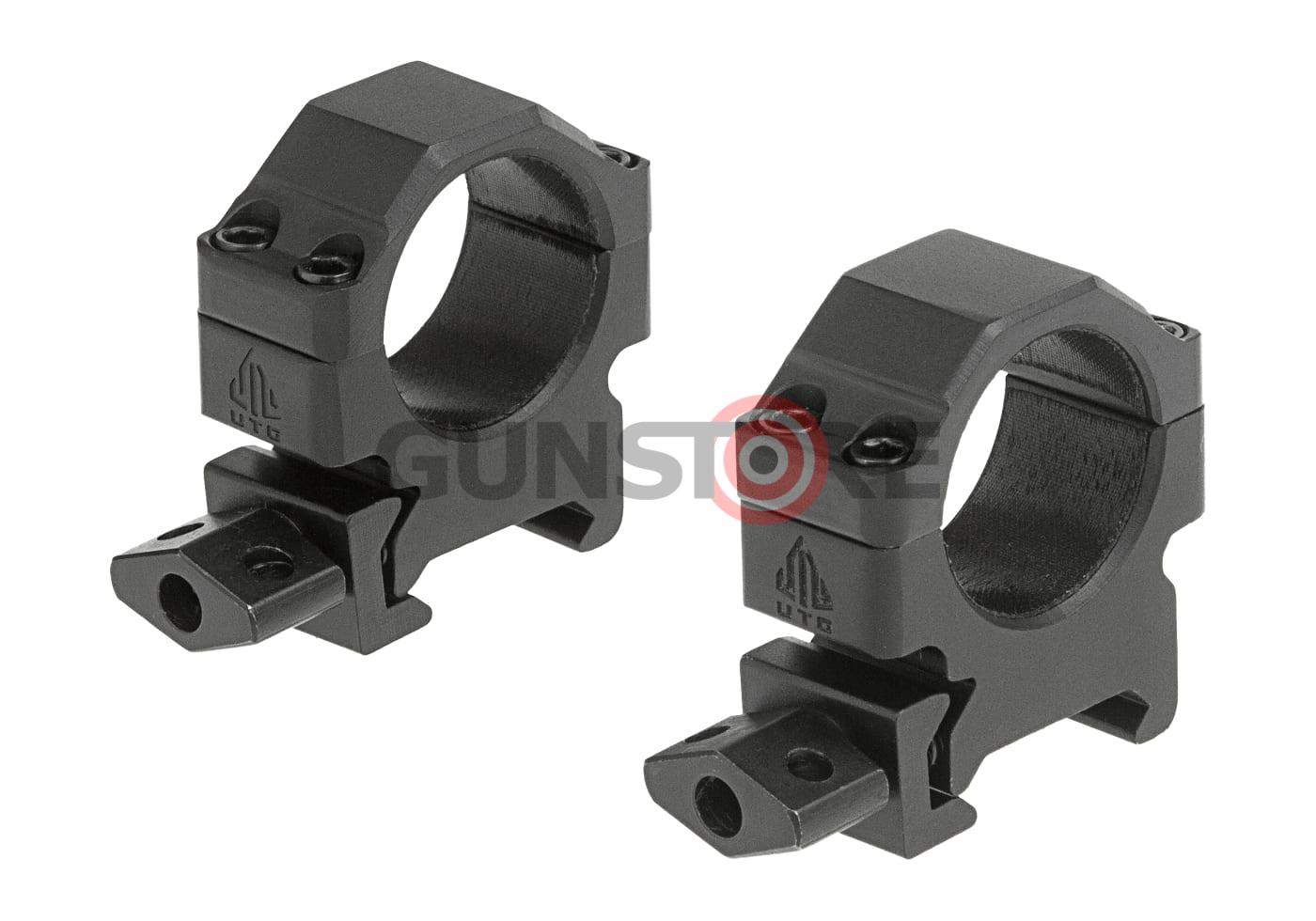 25.4mm CNC Mount Rings Low