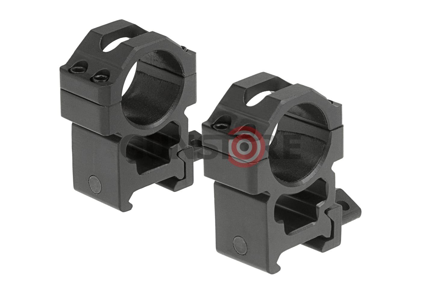 Fotografia: 25.4mm CNC Mount Rings High