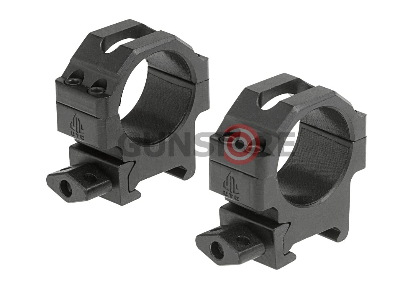 30mm CNC Mount Rings Low