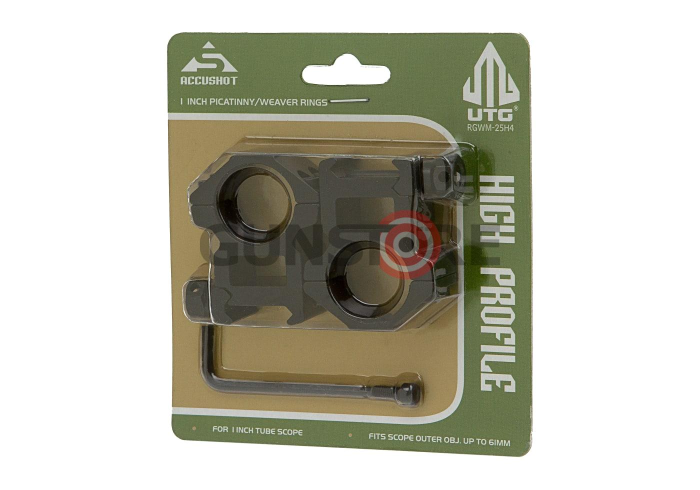 Fotografia: 25.4mm Mount Rings High