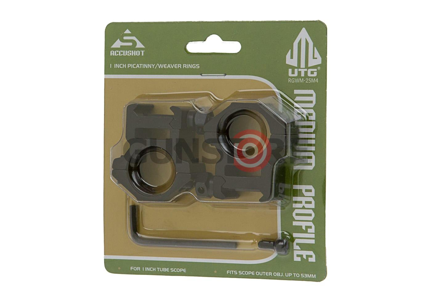 Fotografia: 25.4mm Mount Rings Medium