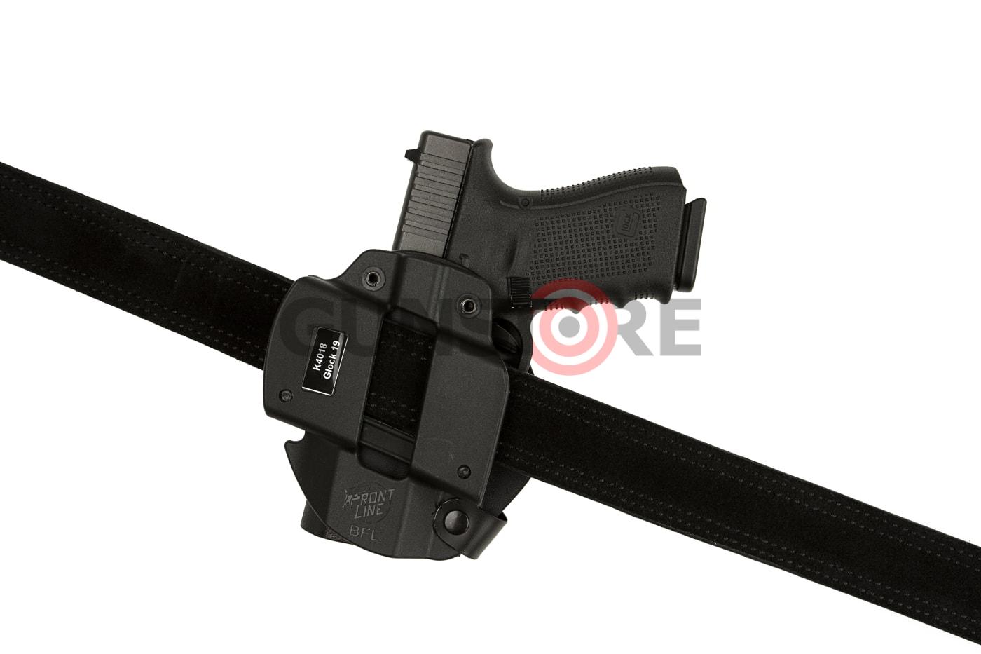 Fotografia: Open Top Kydex Holster für Glock 19 BFL