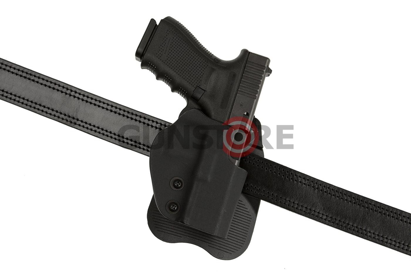 Fotografia: Open Top Kydex Holster für Glock 19 Paddle