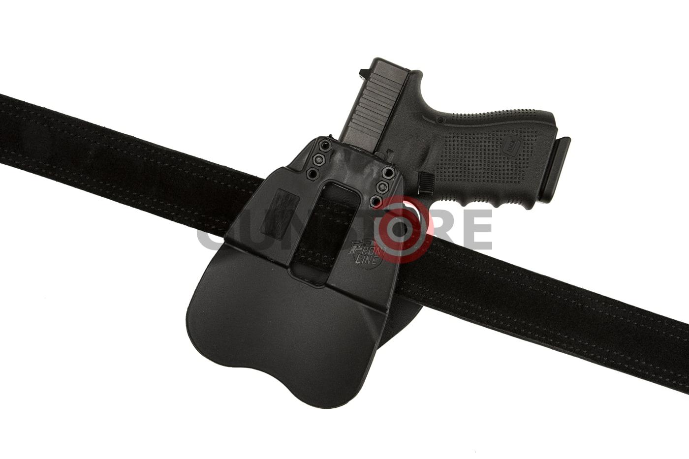 Fotografia: Open Top Kydex Holster für Glock 19 Paddle