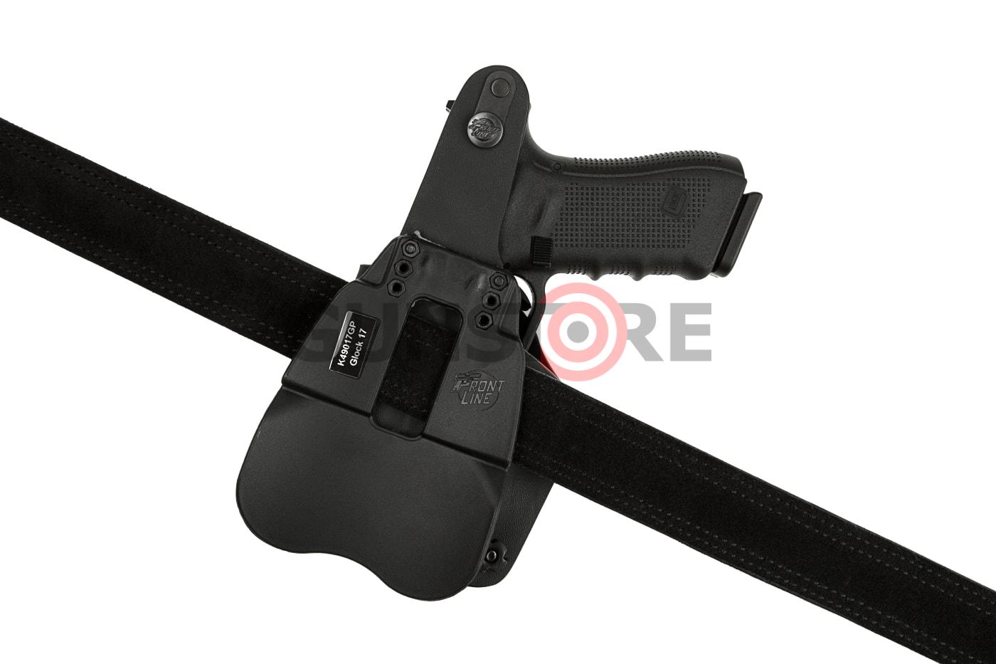 Fotografia: Thumb-Break Kydex Holster für Glock 17 GTL Paddle