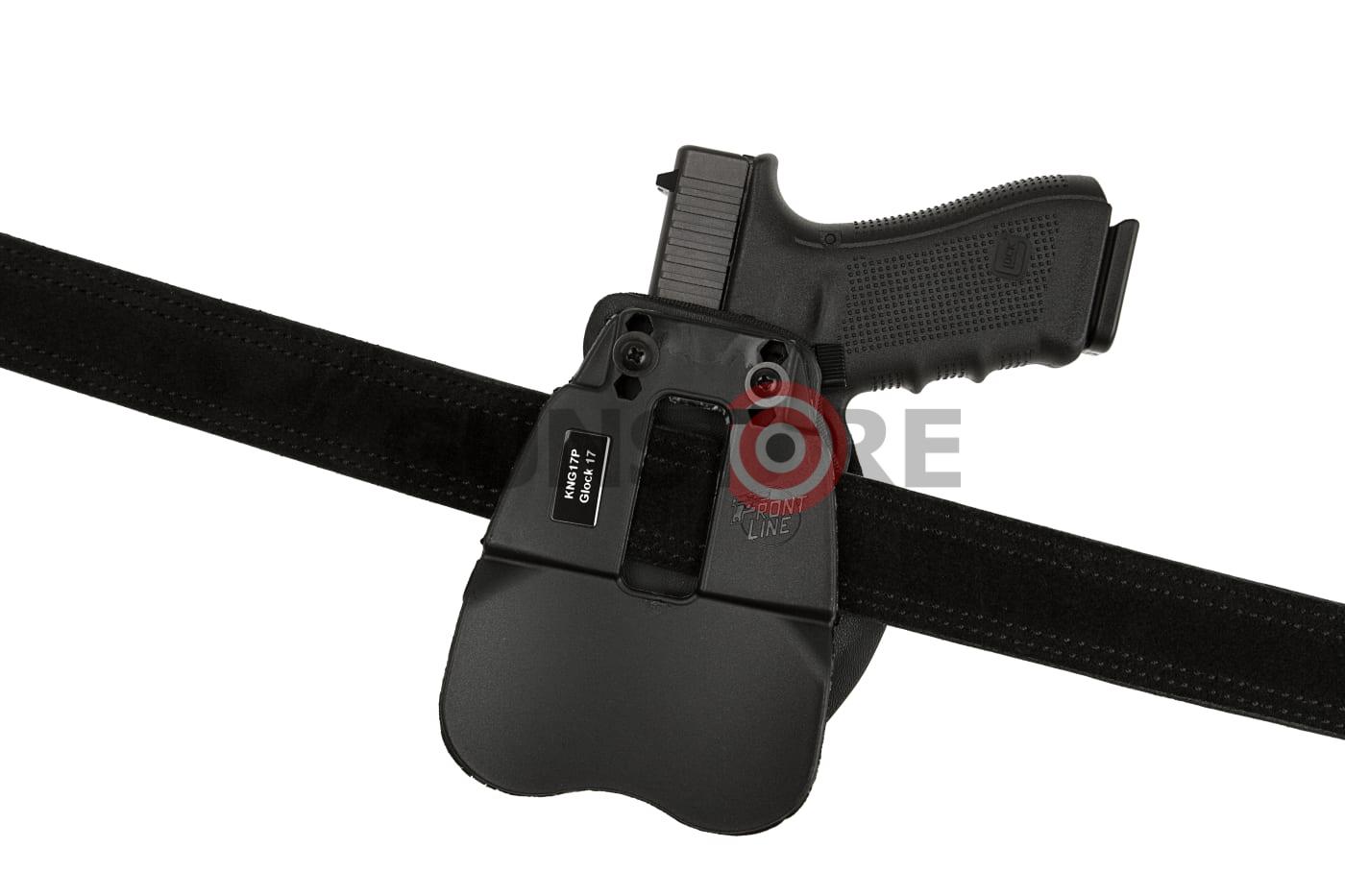Fotografia: KNG Open Top Holster für Glock 17 Paddle
