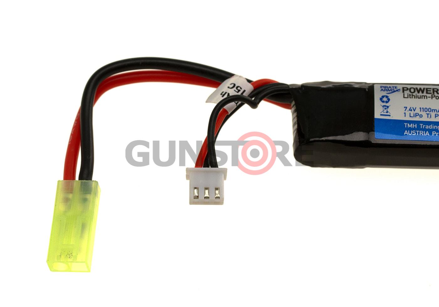 Fotografia: Lipo 7.4V 1100mAh 20C Stock Tube Type