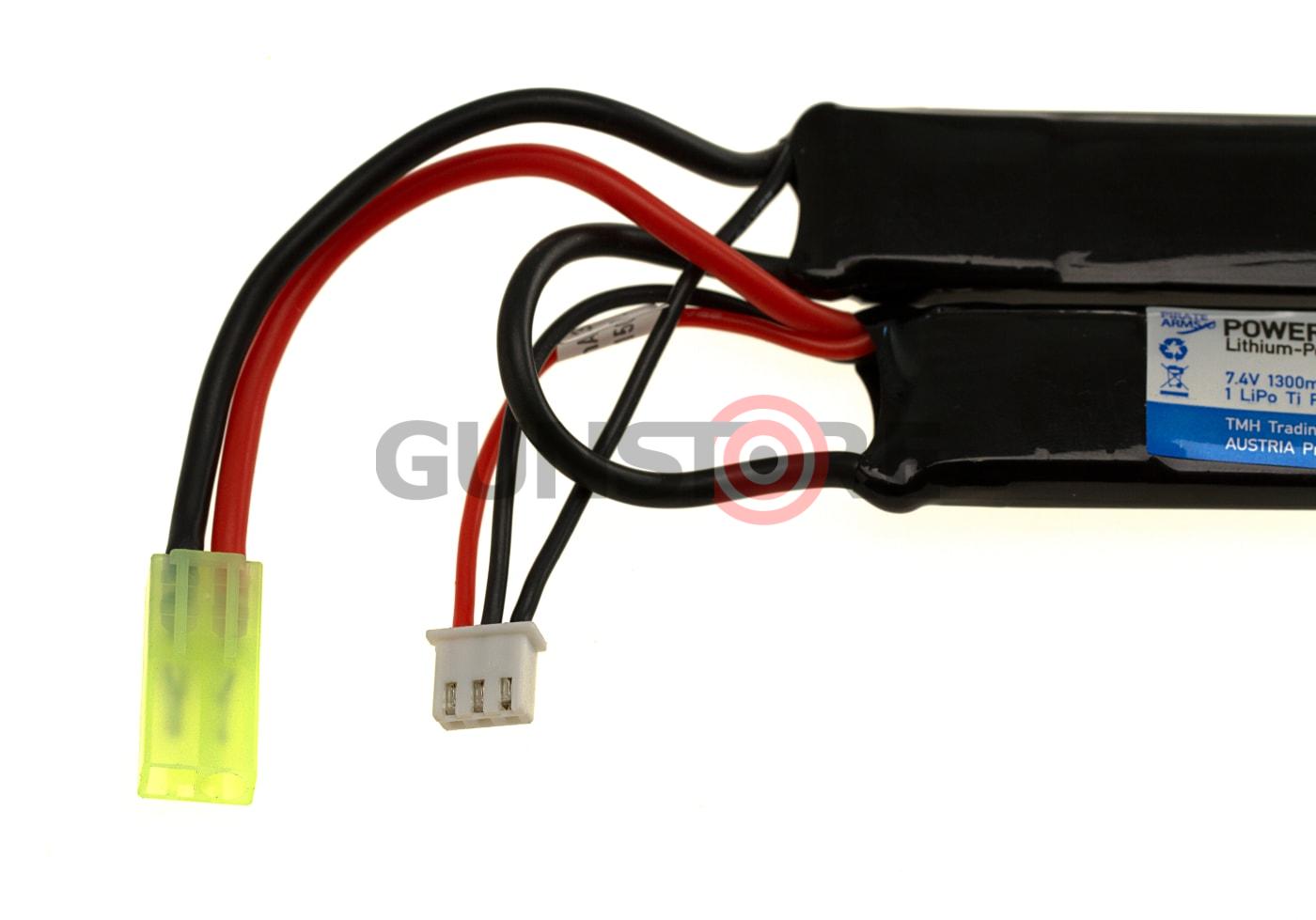 Fotografia: Lipo 7.4V 1300mAh 20C Twin Type