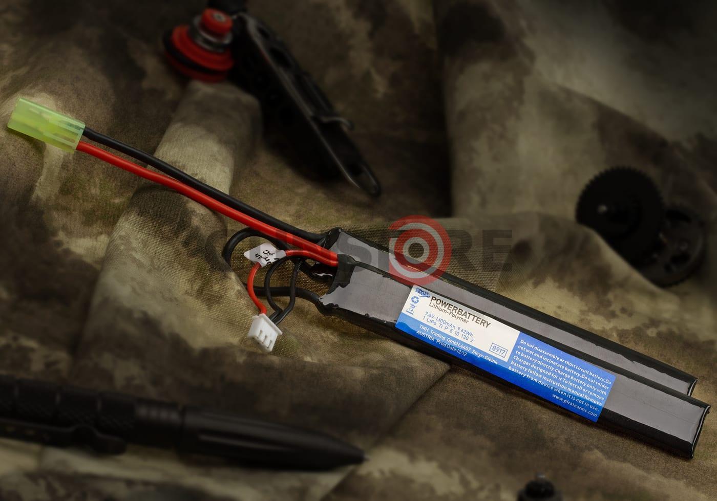 Fotografia: Lipo 7.4V 1300mAh 20C Twin Type