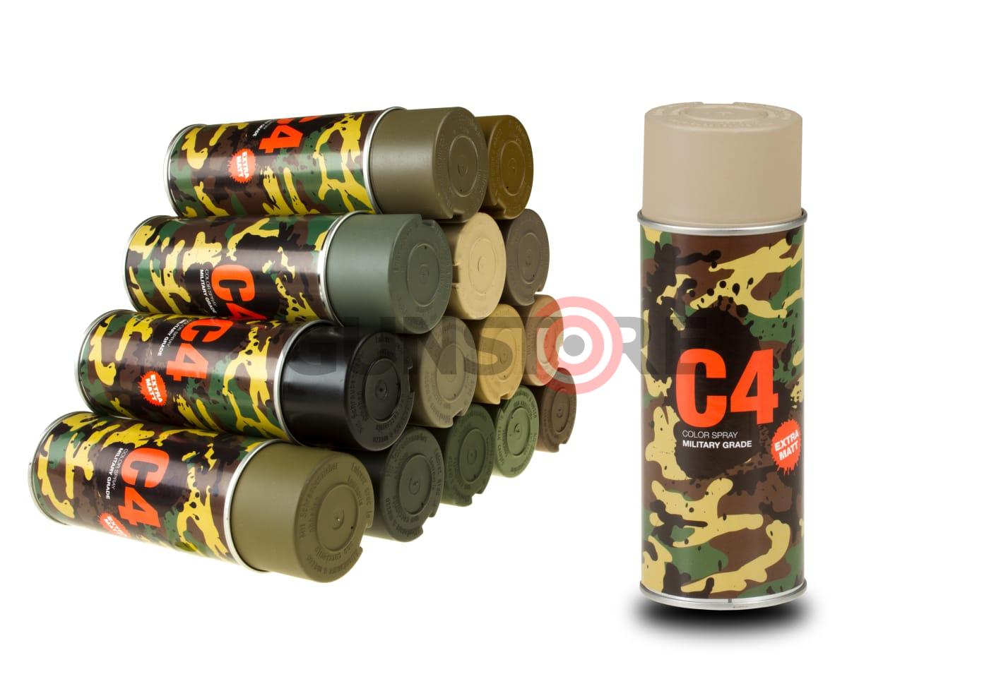 C4 Mil Grade Color Spray RAL 1019