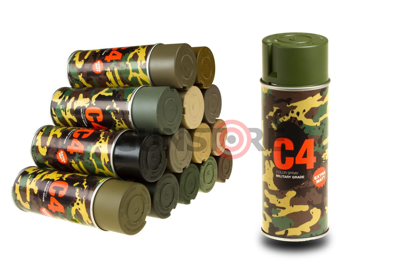 C4 Mil Grade Color Spray RAL 6003