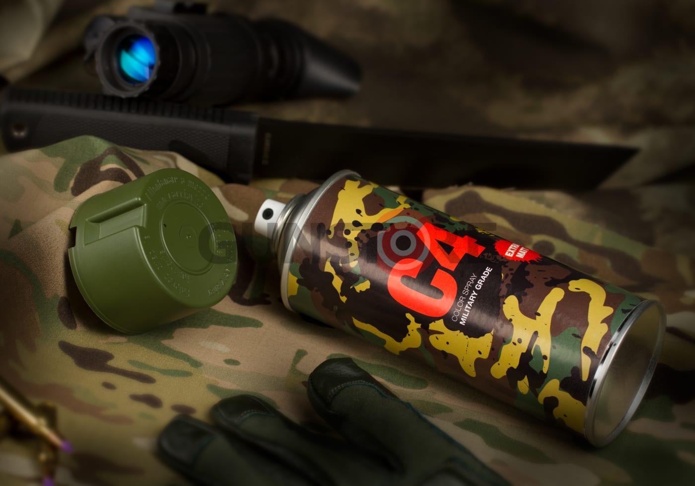 Fotografia: C4 Mil Grade Color Spray RAL 6003