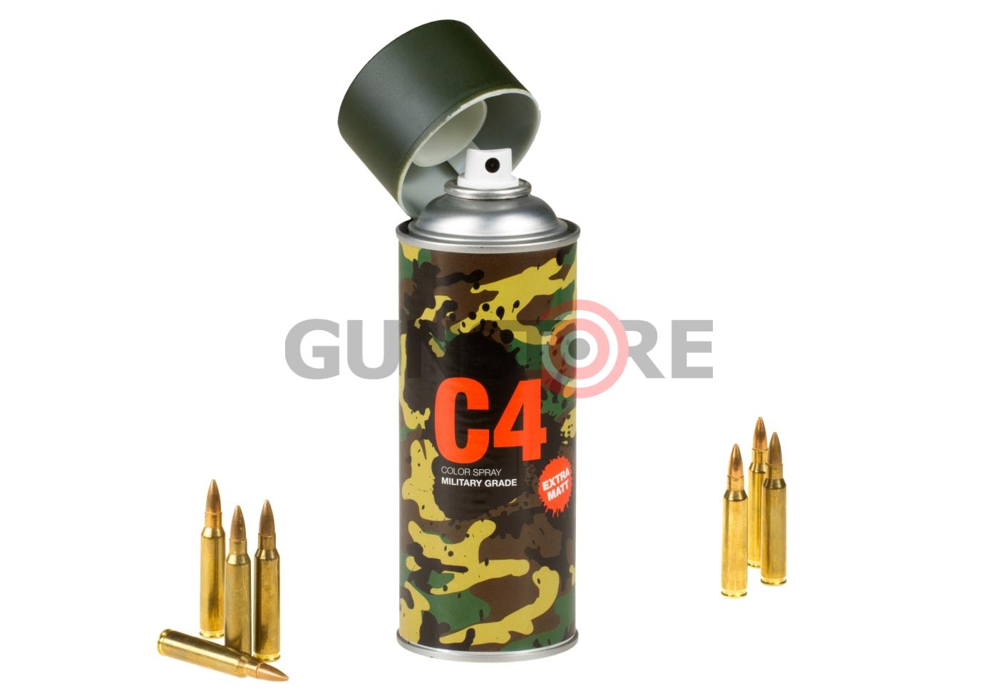 Fotografia: C4 Mil Grade Color Spray RAL 6007