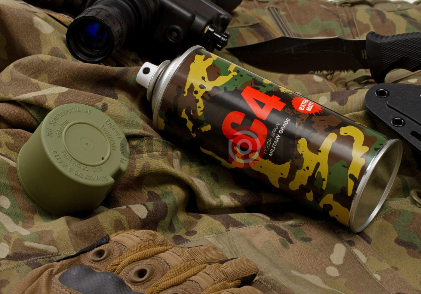 Fotografia: C4 Mil Grade Color Spray RAL 6013