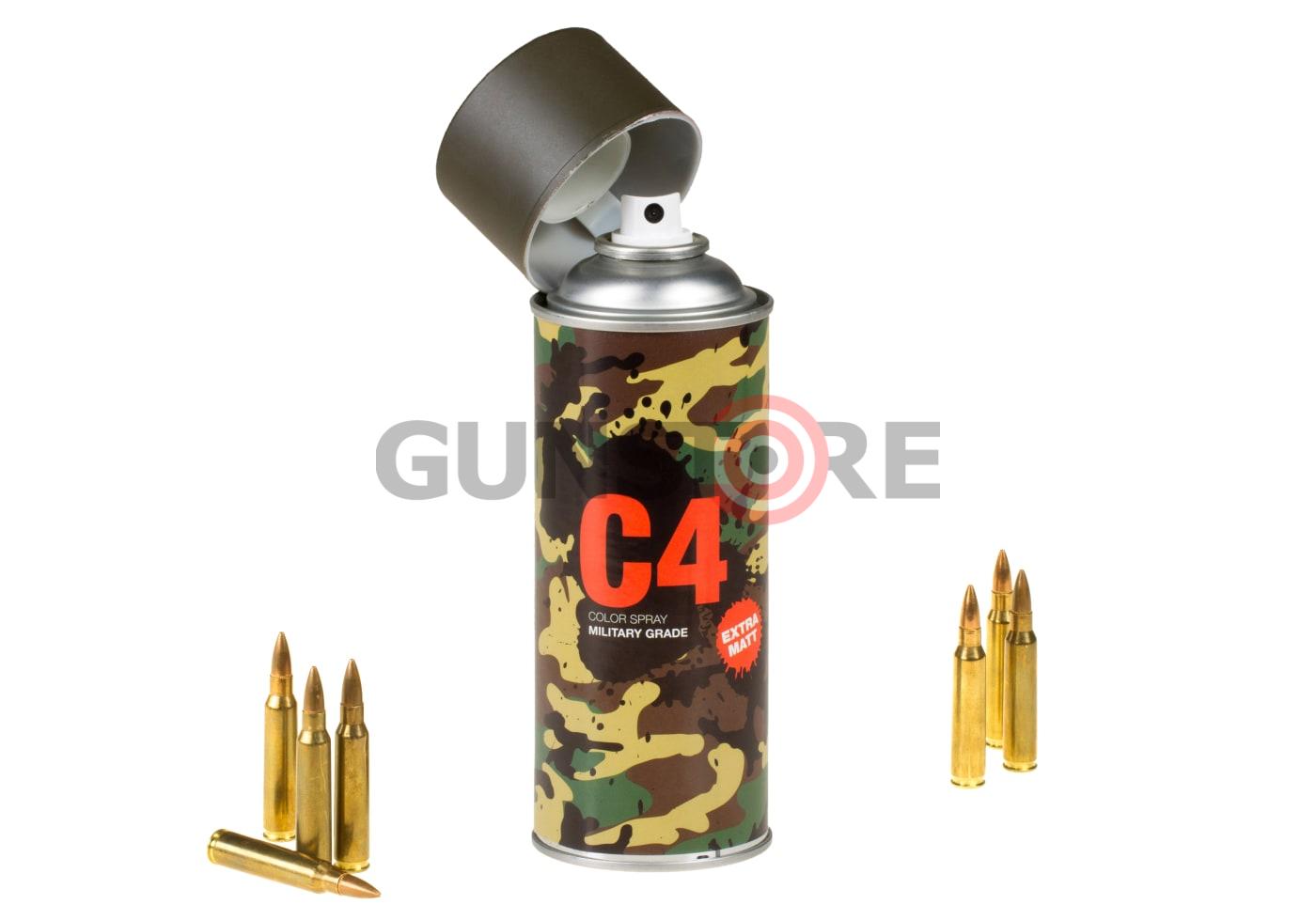 Fotografia: C4 Mil Grade Color Spray RAL 6014