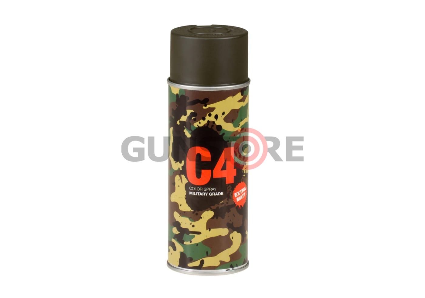 Fotografia: C4 Mil Grade Color Spray RAL 6014