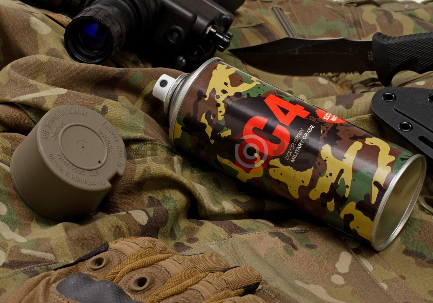 Fotografia: C4 Mil Grade Color Spray RAL 7006