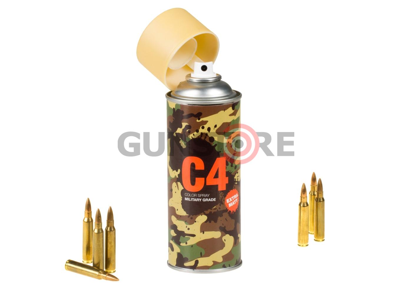 Fotografia: C4 Mil Grade Color Spray RAL 1002