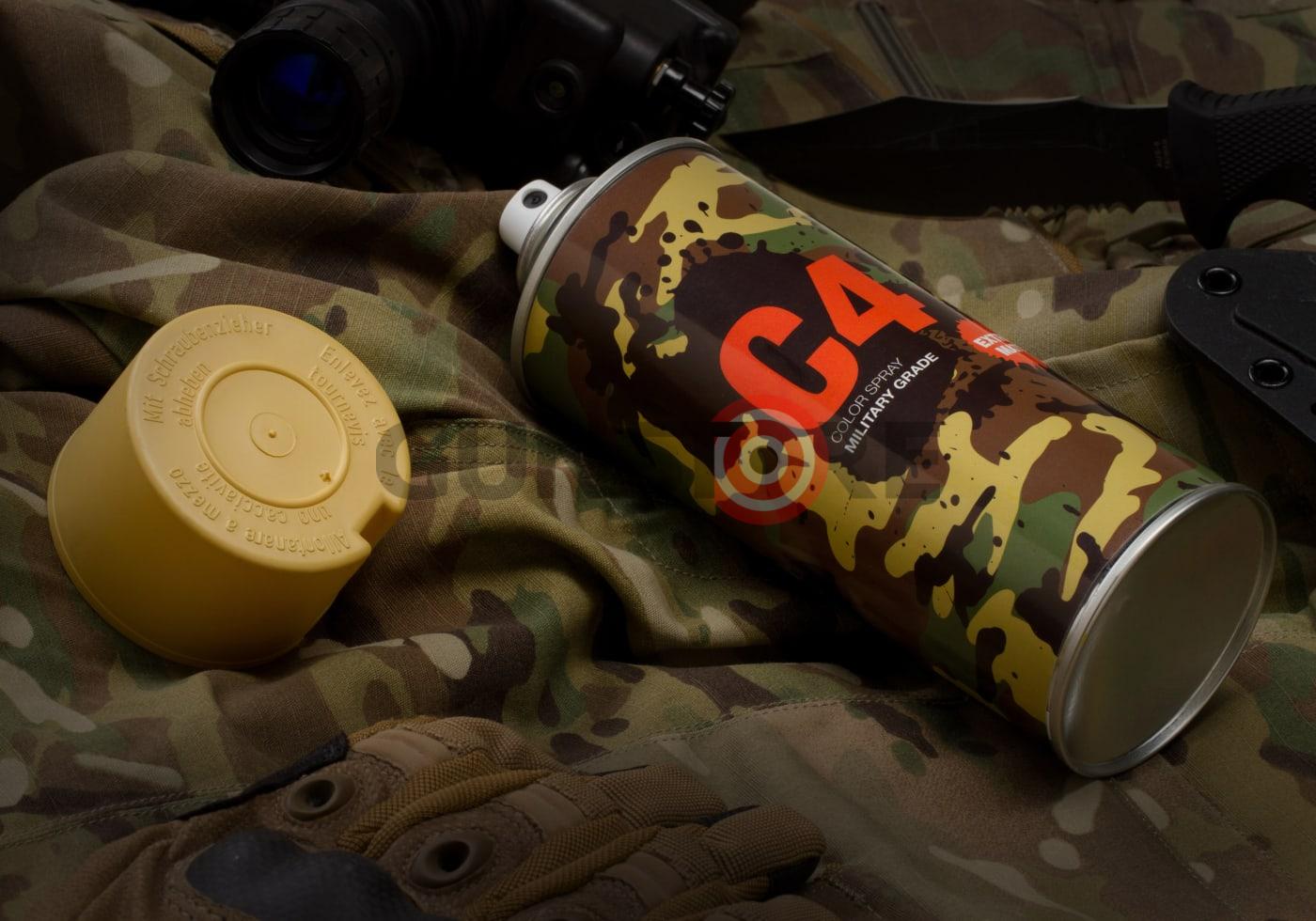 Fotografia: C4 Mil Grade Color Spray RAL 1002