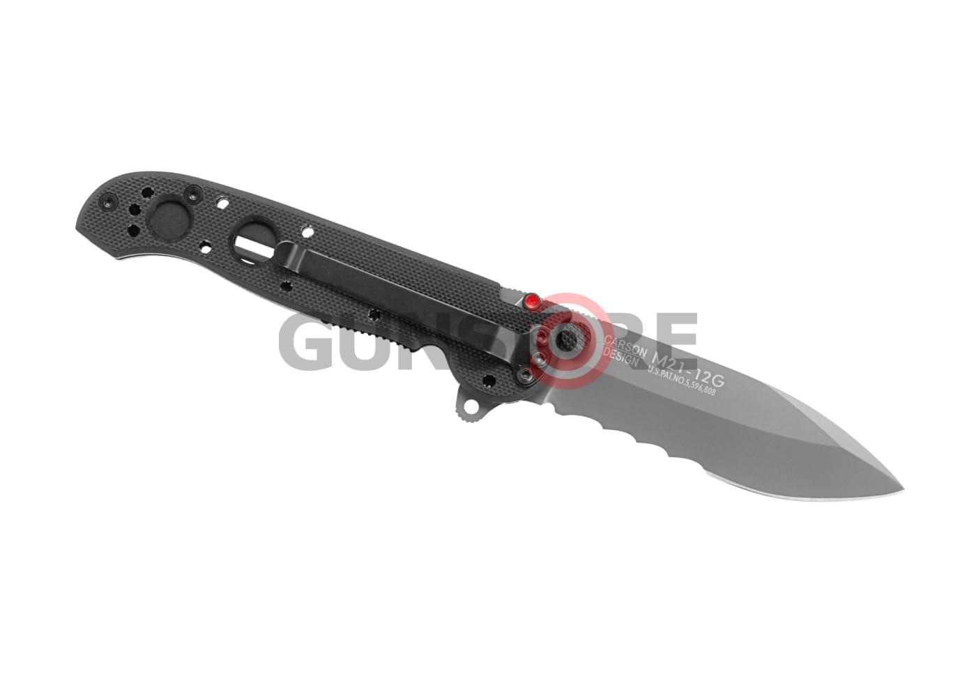 M21-12G Serrated Carson Folder