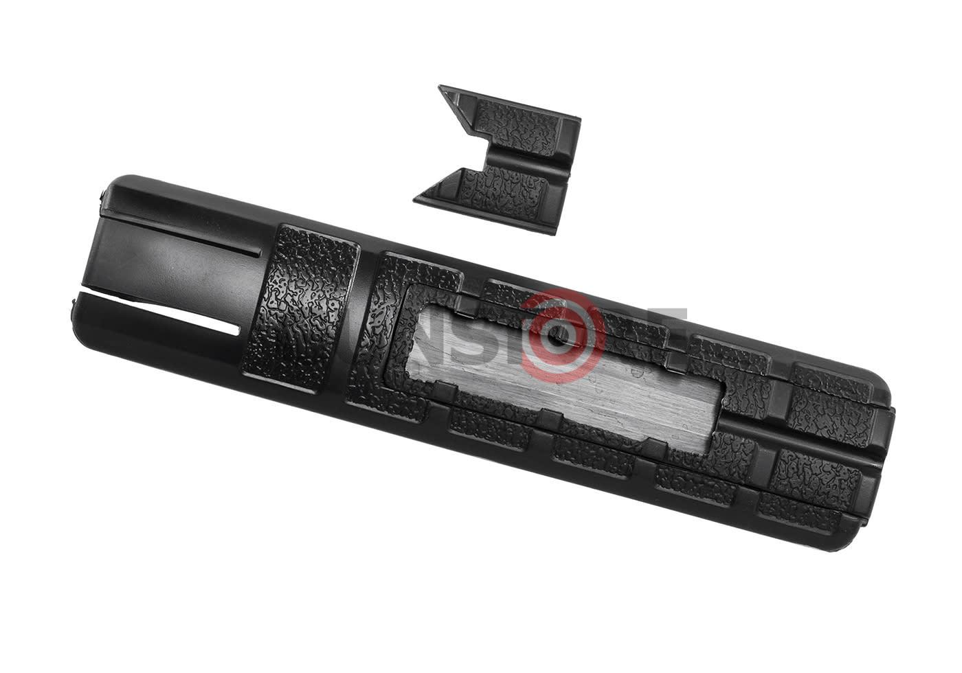 TD Rail Cover with Pressure Switch Pocket Black