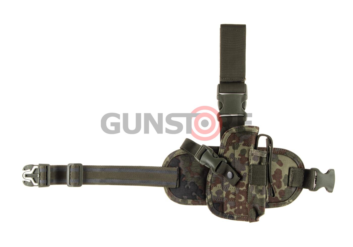 Dropleg Holster Flecktarn