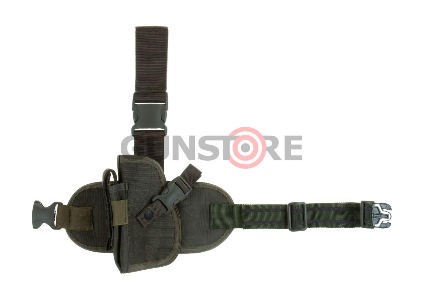 Dropleg Holster Left Ranger Green