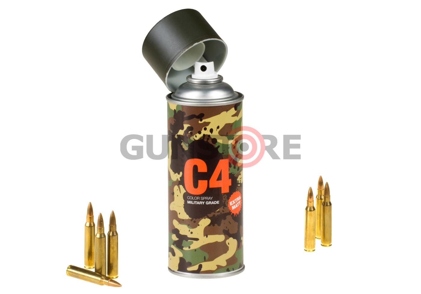 Fotografia: C4 Mil Grade Color Spray RAL 6006