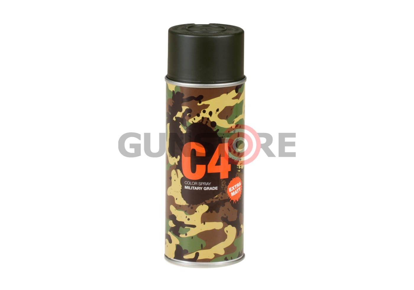 Fotografia: C4 Mil Grade Color Spray RAL 6006