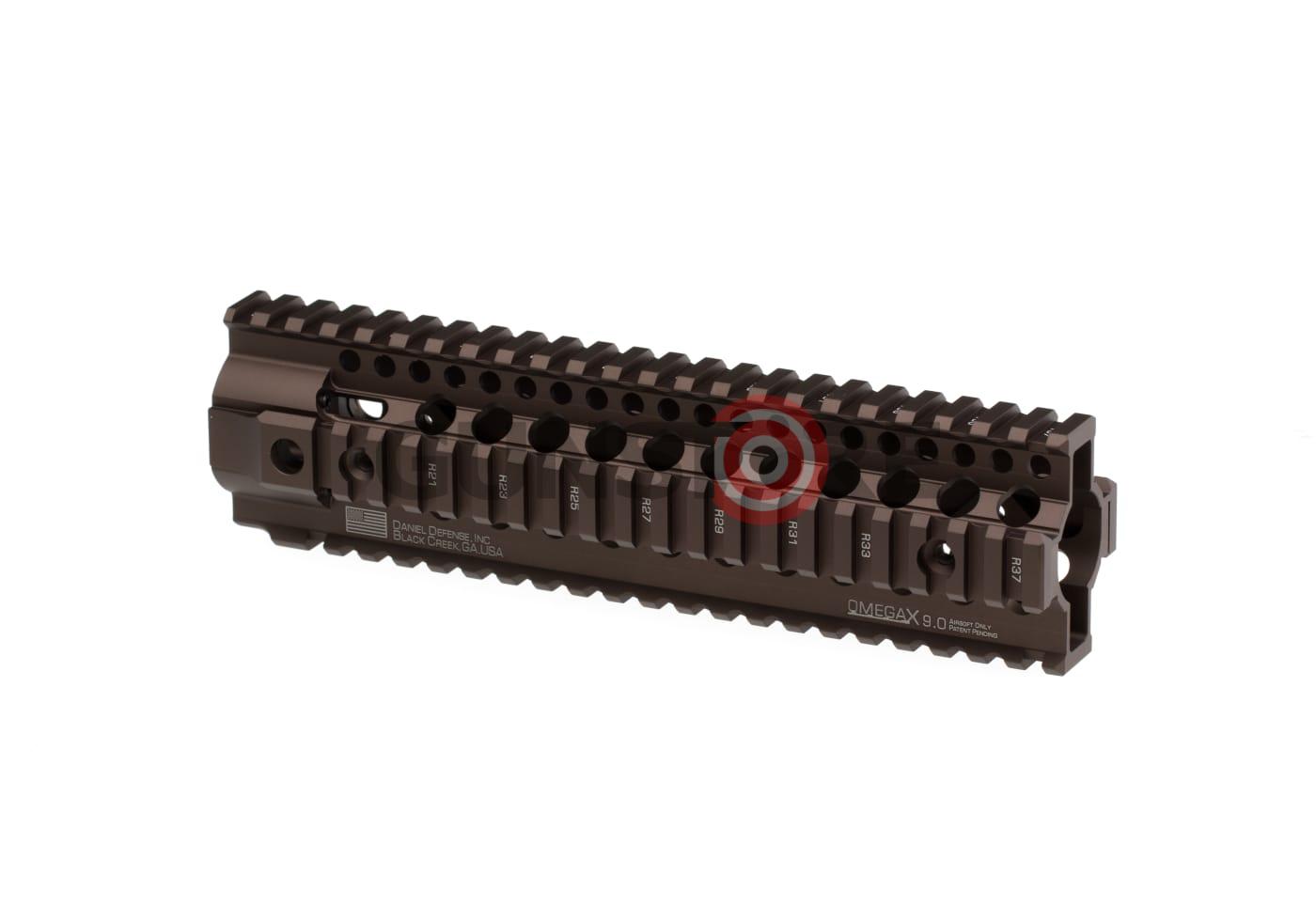 Daniel Defense 9 Inch OmegaX Rail Tan