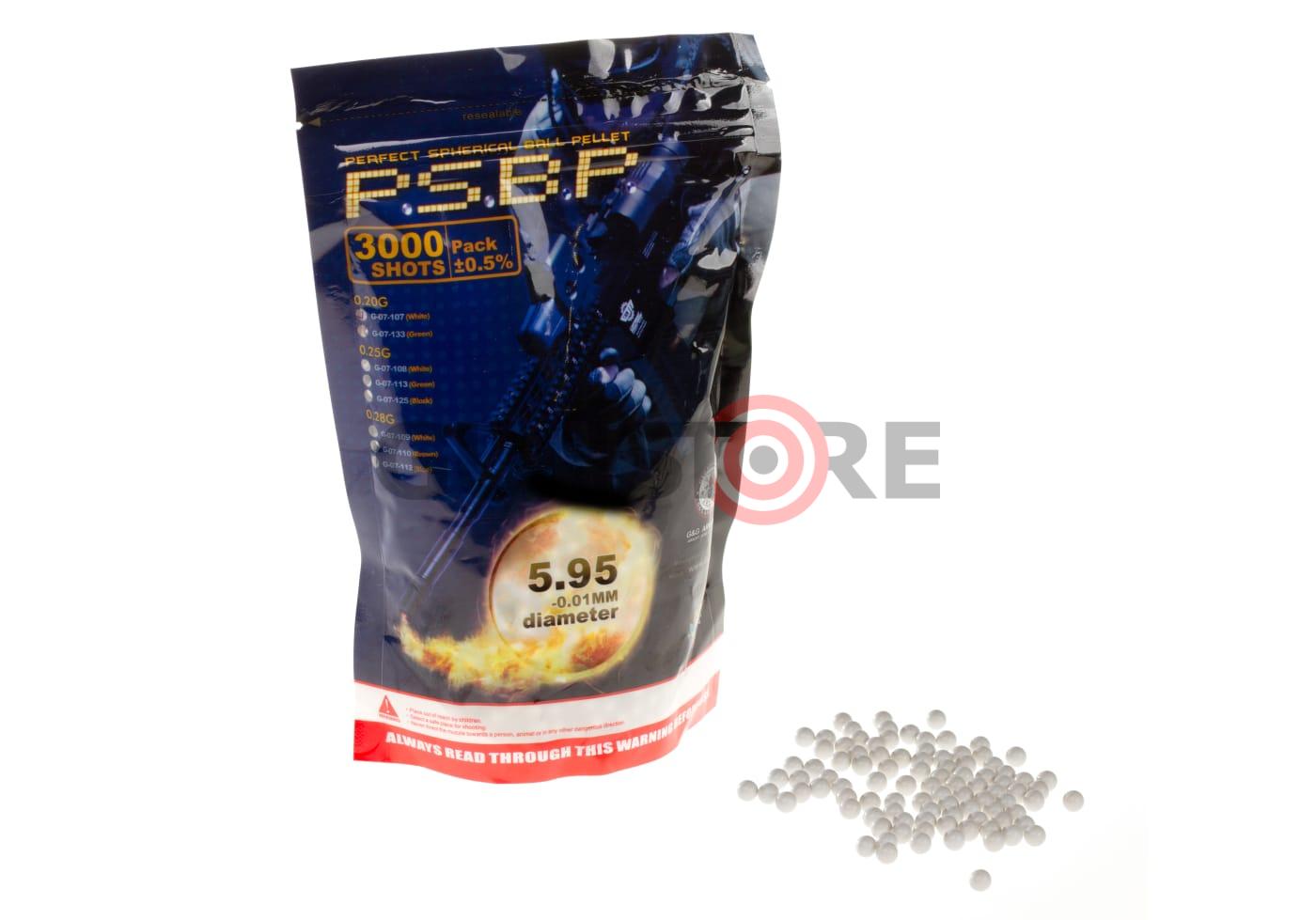 Fotografia: 0.20g Perfect BBs 3000rds