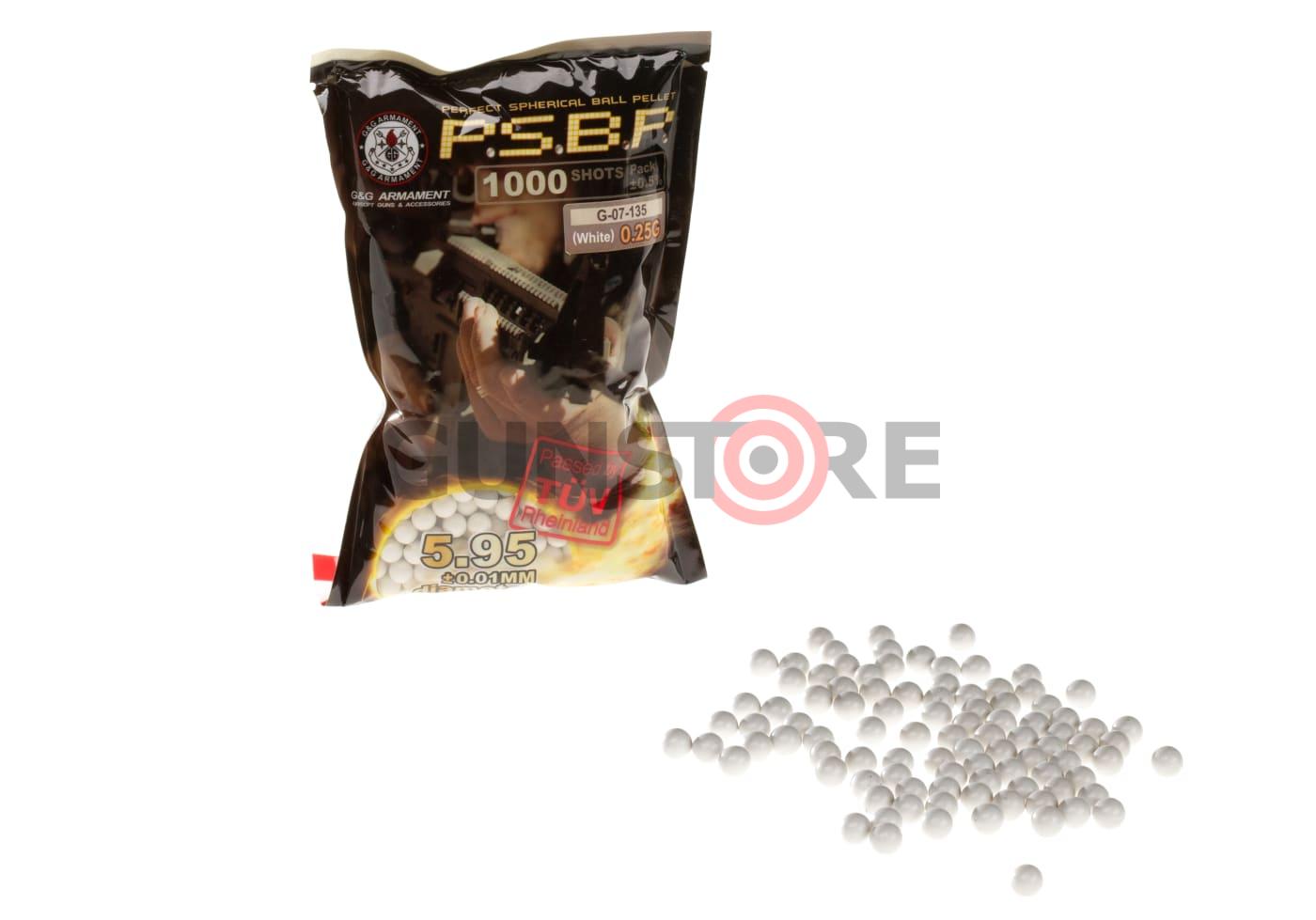 Fotografia: 0.25g Perfect BBs 1000rds
