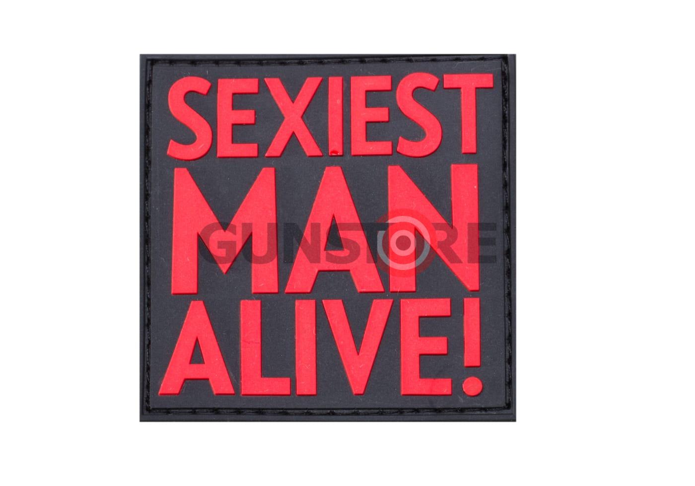 Sexiest Man Alive Rubber Patch