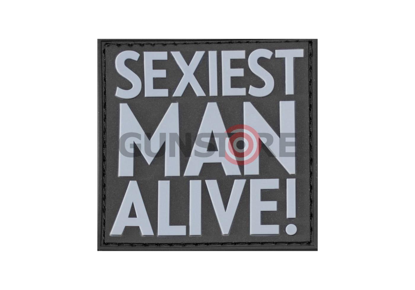 Sexiest Man Alive Rubber Patch SWAT