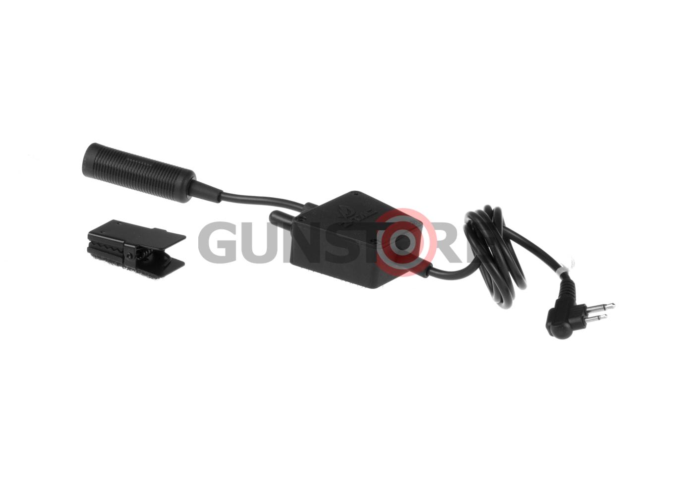 Fotografia: E-Switch Tactical PTT Motorola 2-Pin Connector