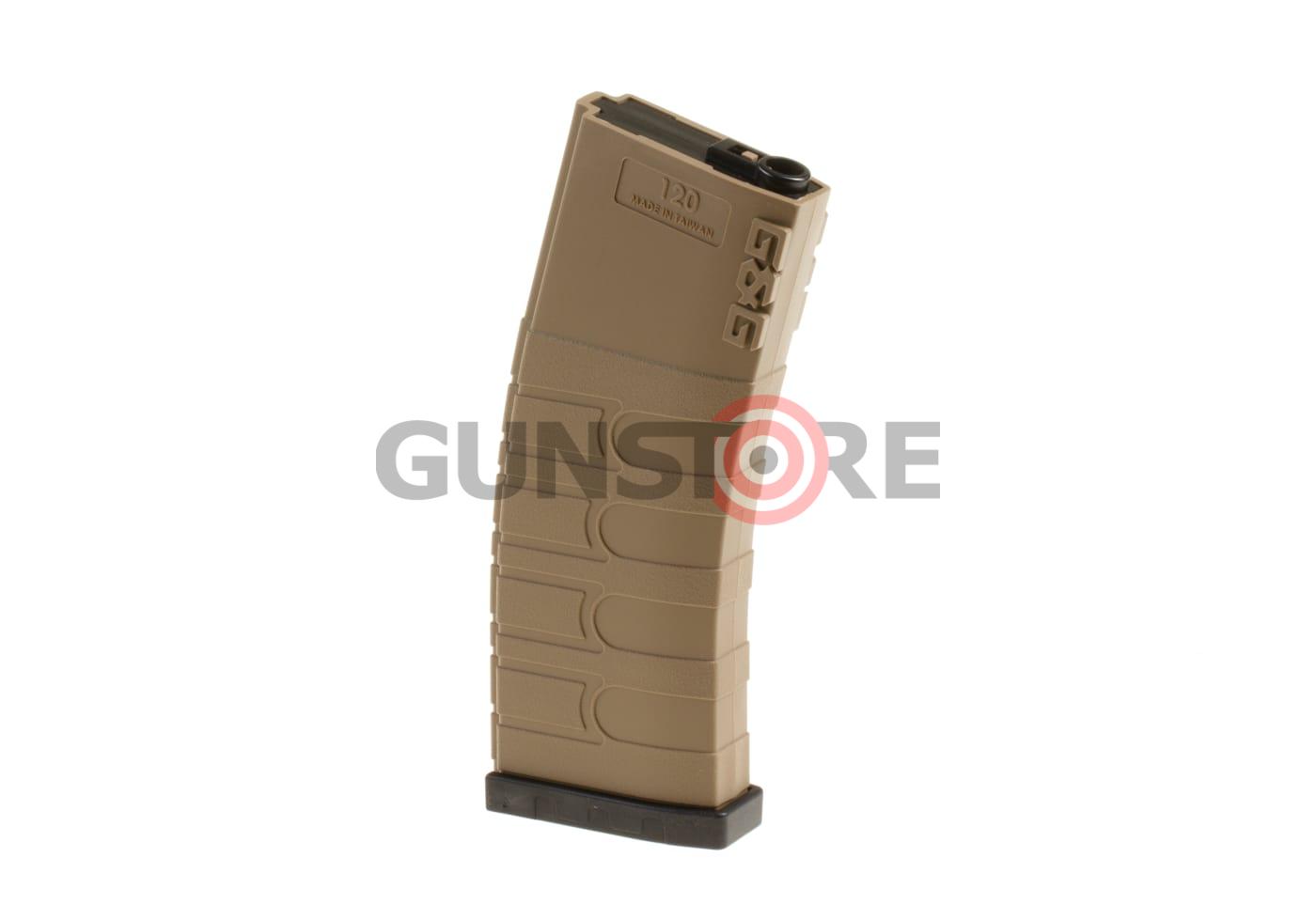 Magazin M4 Midcap 120rds FDE Black