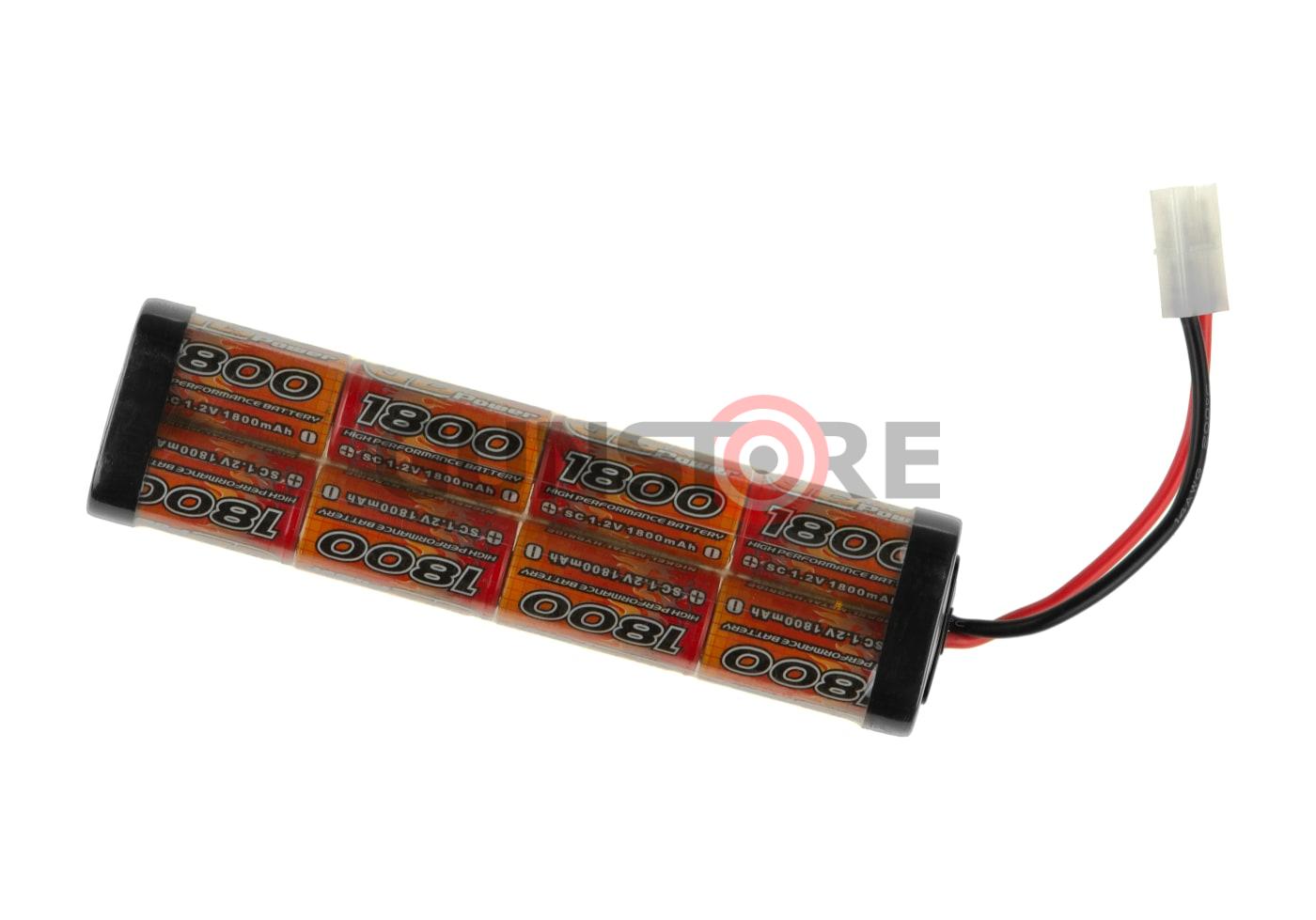 9.6V 1800mAh Large Type