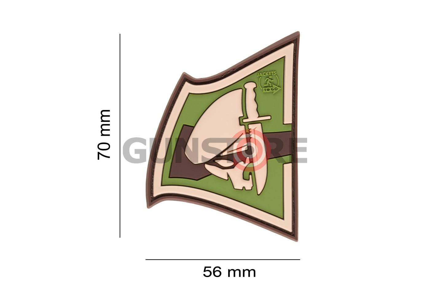 Fotografia: Rebel Skull Rubber Patch