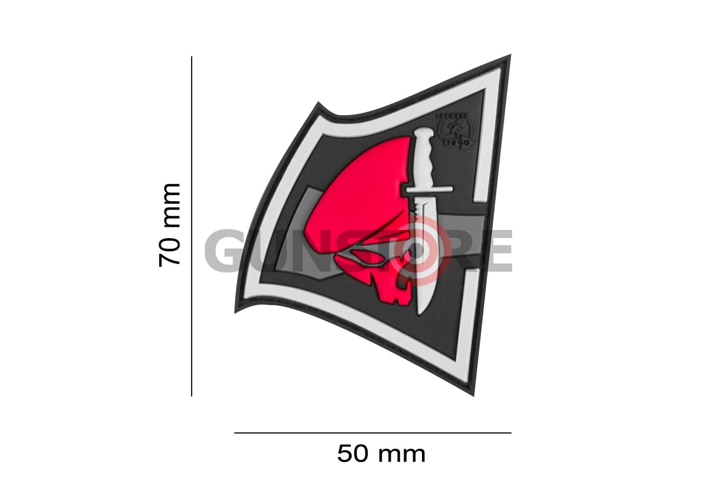 Fotografia: Rebel Skull Rubber Patch