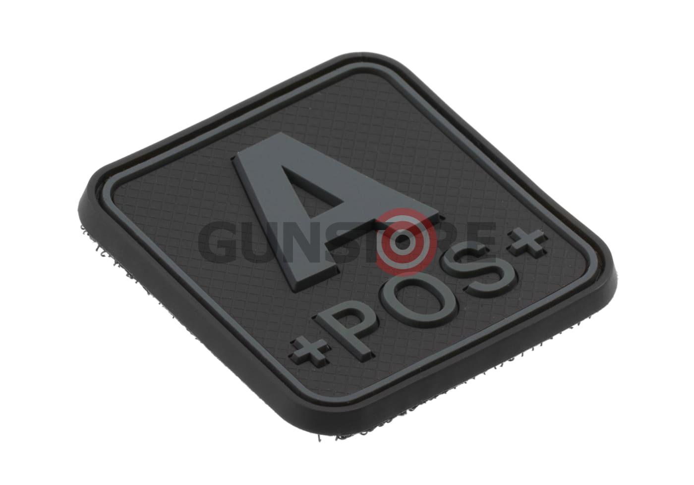 Fotografia: Bloodtype Square Rubber Patch A Pos