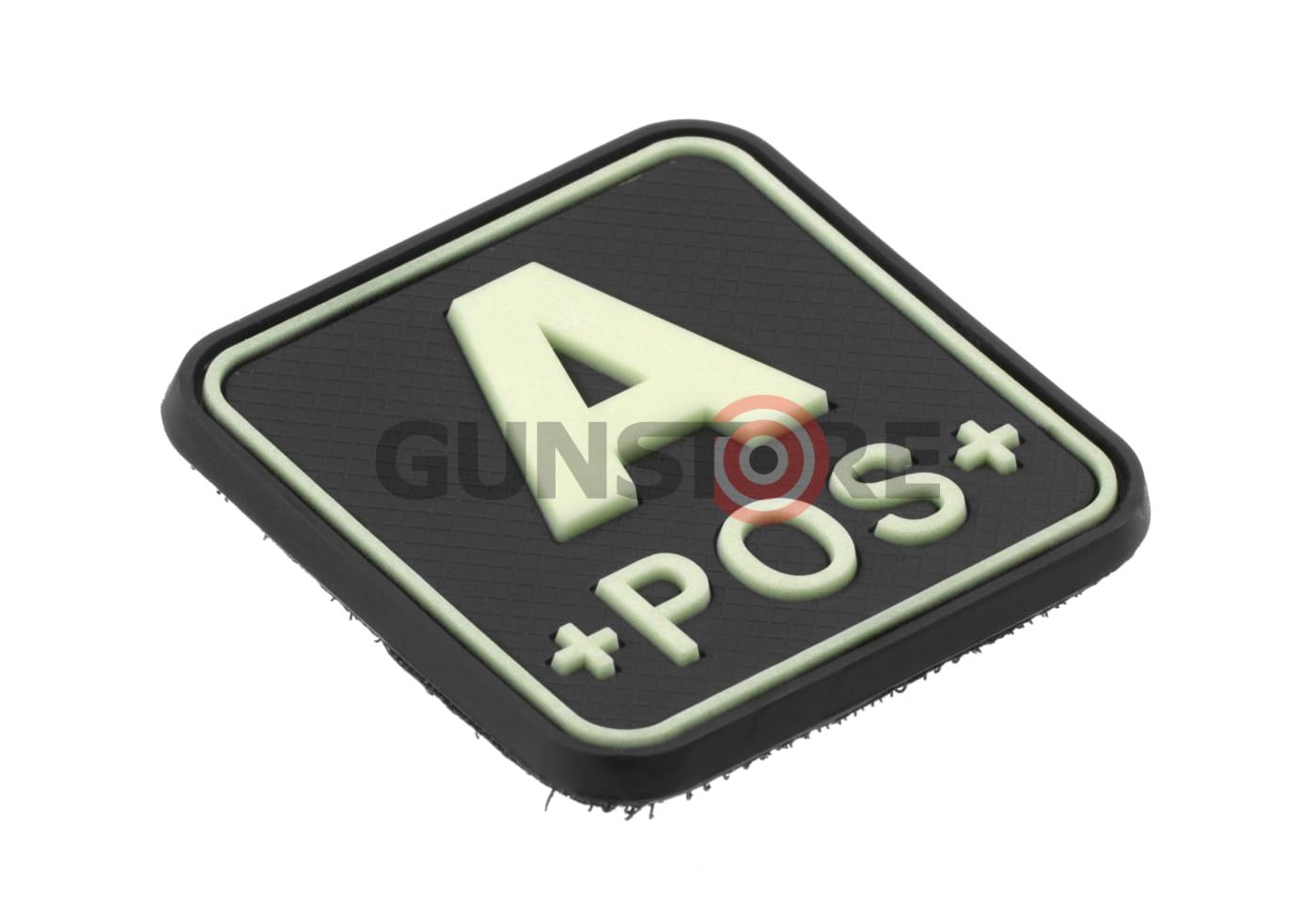 Fotografia: Bloodtype Square Rubber Patch A Pos