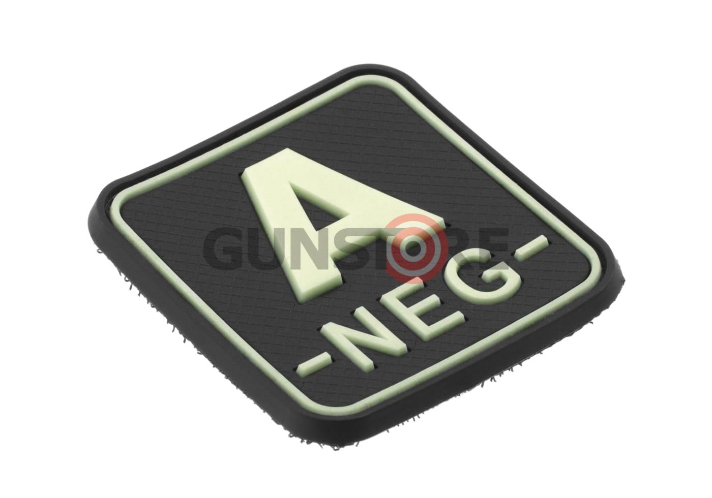 Fotografia: Bloodtype Square Rubber Patch A Neg