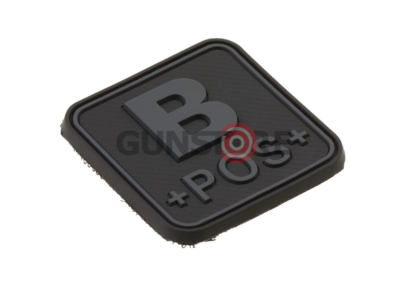 Fotografia: Bloodtype Square Rubber Patch B Pos